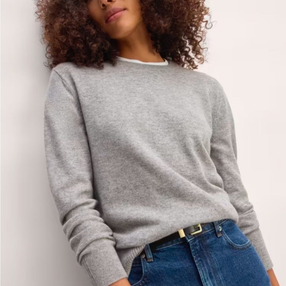 NWT Everlane Cashmere Crew M